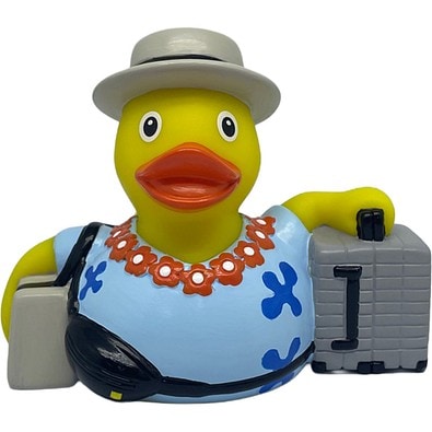 Schnabels® Quietsche-Ente Urlaub, blau