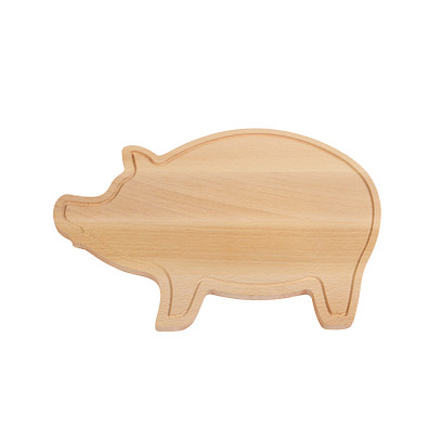 Schneidebrett WOODEN PIGGY, Holz