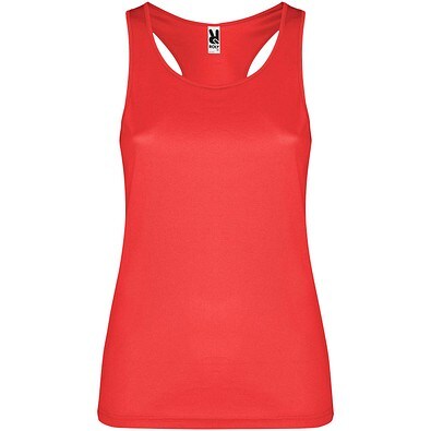 Schura Sport Top für Damen, rot, S