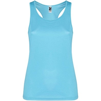 Schura Sport Top für Damen, türkis, XL