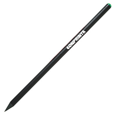 PENKO® Bleistift schwarz mit Kristall, schwarz/grün