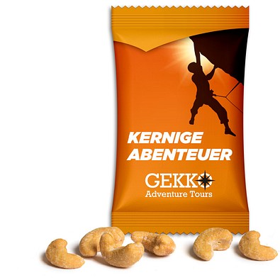 Seeberger Cashewkerne, 10 g, Folie weiß, inkl. Druck