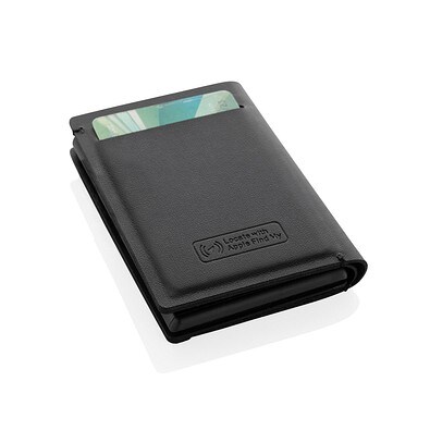 Seekcard RCS rPolyester Kartenetui mit weltweiter Ortung, schwarz
