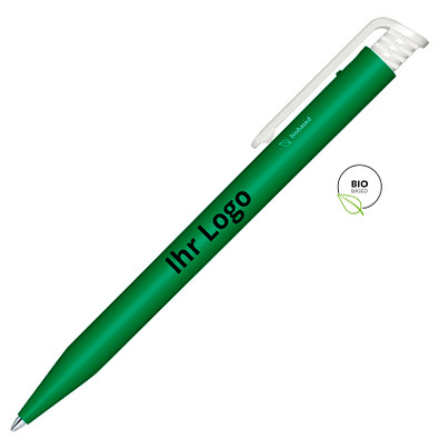 senator® Druckkugelschreiber Super Hit Bio, blaue Mine, grün 347