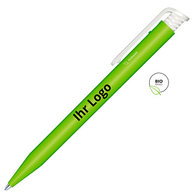 senator® Druckkugelschreiber Super Hit Bio, blaue Mine, grün 376