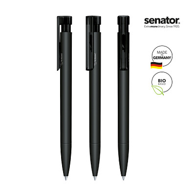 senator® Liberty Bio Druckkugelschreiber, schwarz