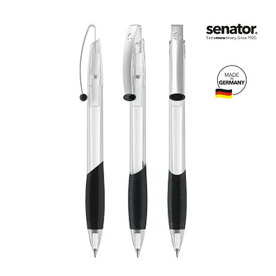 senator® Druckkugelschreiber Matrix Clear, weiß senator® Druckkugelschreiber Matrix Clear, weiß