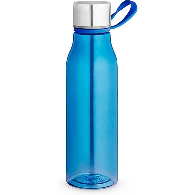 SENNA. Recycelte PET-Flasche (100 % rPET) mit glänzender, transluzenter Oberfläche, Königsblau