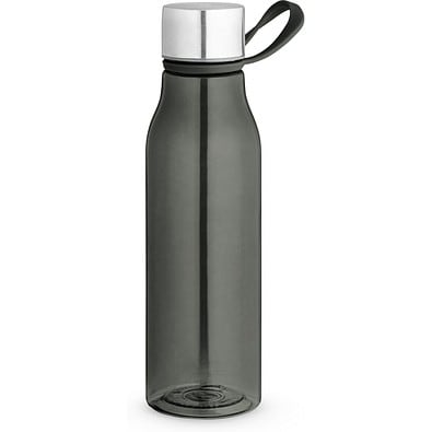 SENNA. Recycelte PET-Flasche (100 % rPET) mit glänzender, transluzenter Oberfläche, Schwarz