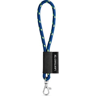 SET Lanyard NAUTIC Short (Ø 7 mm) Set mit 9 mm Schnappkarabiner, 303 - Blau
