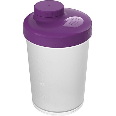 Shaker Energy, 0,40 l, transparent/brombeere