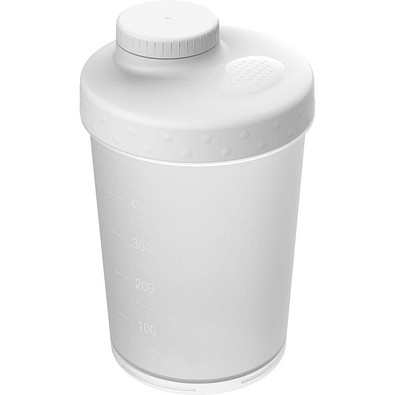 Shaker Energy, 0,40 l, transparent/weiß