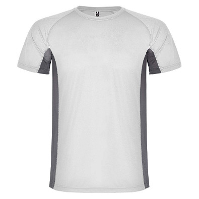 Shanghai Sport T-Shirt für Herren, weiß / Dark Lead, 2XL