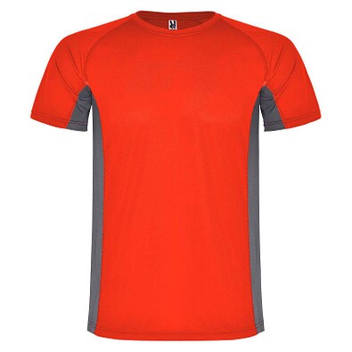 Shanghai Sport T-Shirt für Kinder, rot / Dark Lead, 16