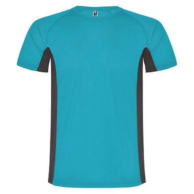 Shanghai Sport T-Shirt für Kinder, türkis / Dark Lead, 16