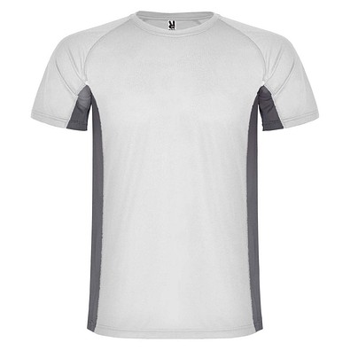 Shanghai Sport T-Shirt für Kinder, weiß / Dark Lead, 12