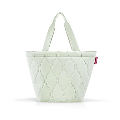 shopper M, puffer iced matcha