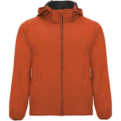 Siberia Softshelljacke Unisex, Vermillon Orange, M
