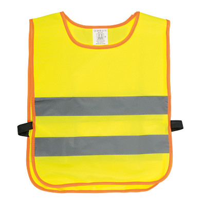 Sicherheitsweste für Kinder MINI HERO,gelb, grau, orange