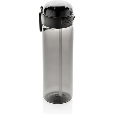 Sip'nLock RCS rPET auslaufsichere Sport-Trinkflasche 800ml, schwarz