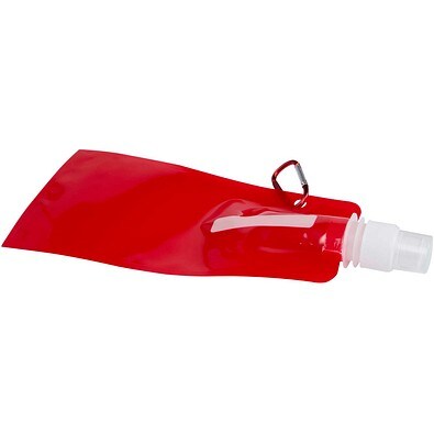 Sipzy 480 ml faltbare Wasserflasche, rot