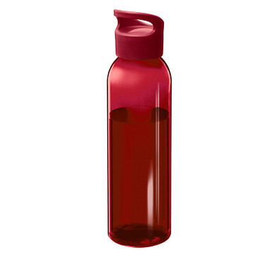 Sky  650 ml Sportflasche aus recyceltem Kunststoff, rot