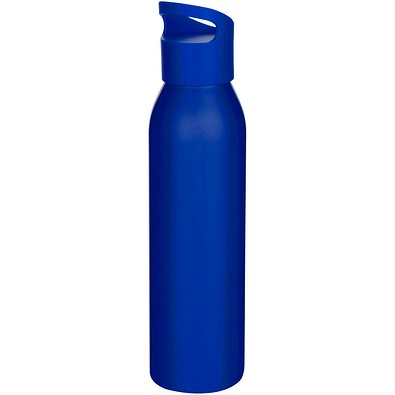 Sky 650 ml RCS-zertifizierte, einwandige Trinkflasche aus recyceltem Edelstahl, blau