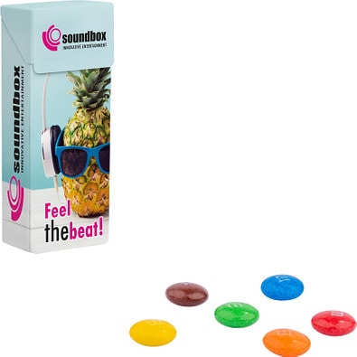 Slim Box, m&m s® Schokolinsen, inkl. Druck