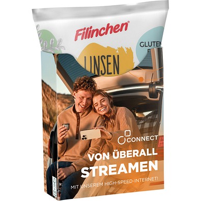 Snack Box, Filinchen Linsen, inkl. Druck