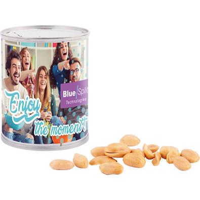 Snack Dose, Erdnüsse geröstet und gesalzen, inkl. Druck