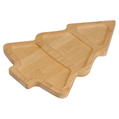 Snackschälchen aus Bambus, beige