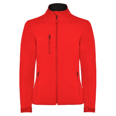 Softshell Jacke Nebraska, Damen, rot, S