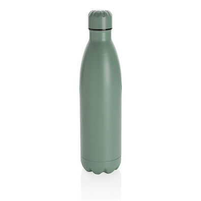 Solid Color Vakuum Stainless-Steel Flasche 750ml, grün