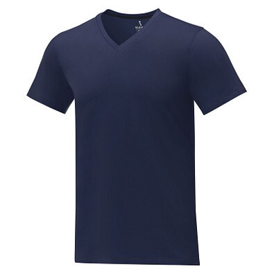 Somoto T-Shirt mit V-Ausschnitt für Herren, navy, XXL