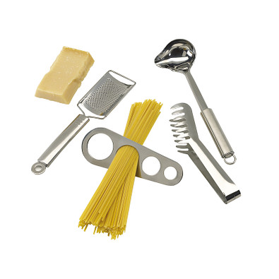 Spaghetti-Set AL DENTE,silber