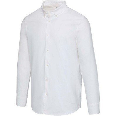 Sphene 165 g/m² Oxford Hemd, weiss, 3XL