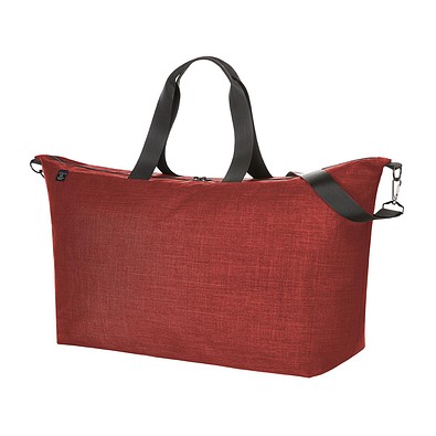 Sport-/Reisetasche EUROPE, rot meliert