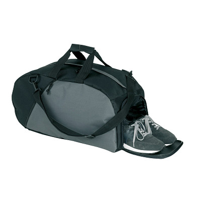 Sporttasche RELAX GYM, grau, schwarz