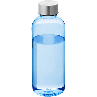 Spring Trinkflasche, 600 ml, transparent blau