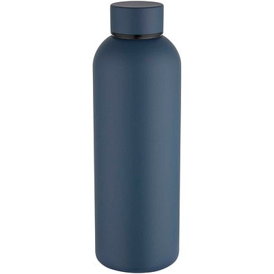 Spring 750 ml RCS-zertifizierte einwandige Trinkflasche aus recyceltem Edelstahl, hale blau