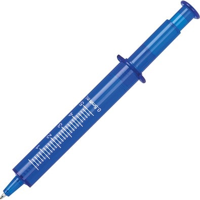 Spritzenkugelschreiber Viacenza,blau