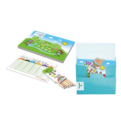 Stadt-Land-Fluss-Set, Standard, 1-seit. Druck