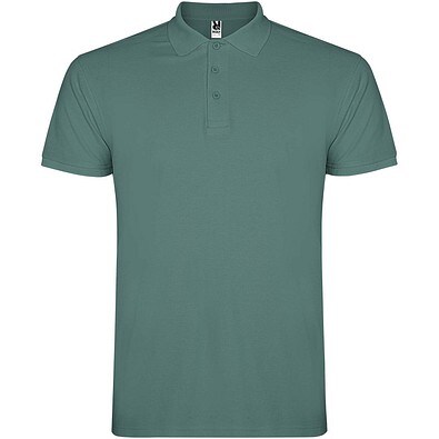 Star 200 g/m² Poloshirt für Herren, calm blau, XS