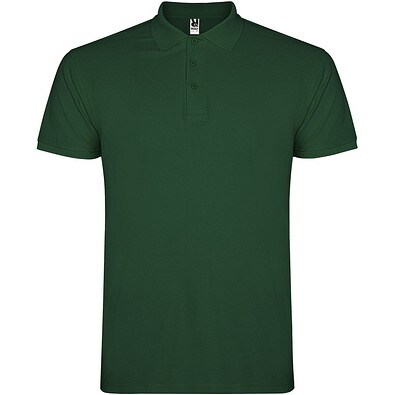 Star 200 g/m² Poloshirt für Herren, dunkelgrün, XS