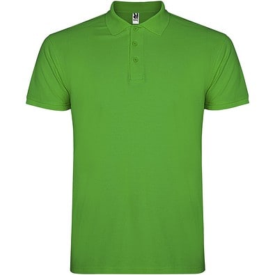 Star 200 g/m² Poloshirt für Herren, grasgrün, XS
