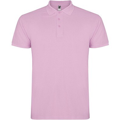 Star 200 g/m² Poloshirt für Herren, hellrosa, XS