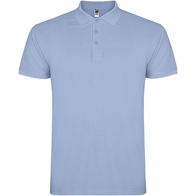 Star 200 g/m² Poloshirt für Herren, himmelblau, XS