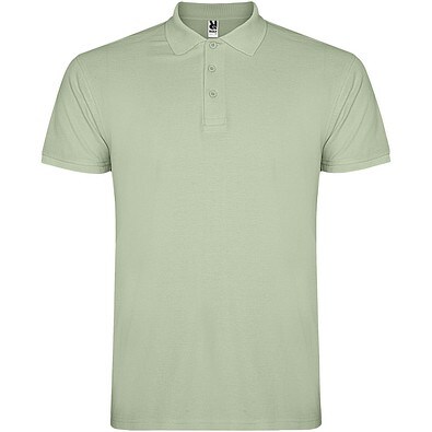 Star 200 g/m² Poloshirt für Herren, nebelgrün, XS