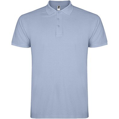 Star 200 g/m² Poloshirt für Herren, zen blau, XS