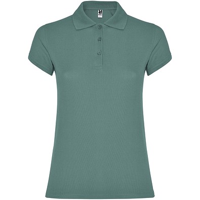 Star Poloshirt für Damen, Calm Blue, 2XL